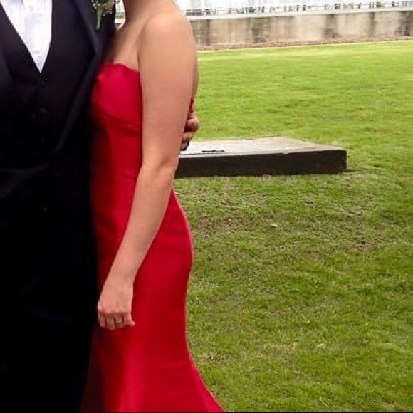 Mermaid Style Prom Dress - Picture 4 of 4